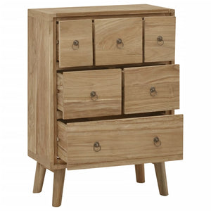 Teak Kommode 56x30x80 cm Massivholz