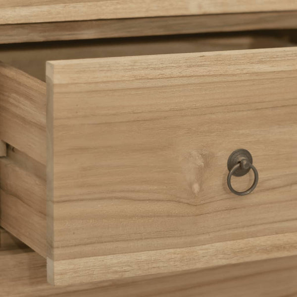 Teak Kommode 56x30x80 cm Massivholz