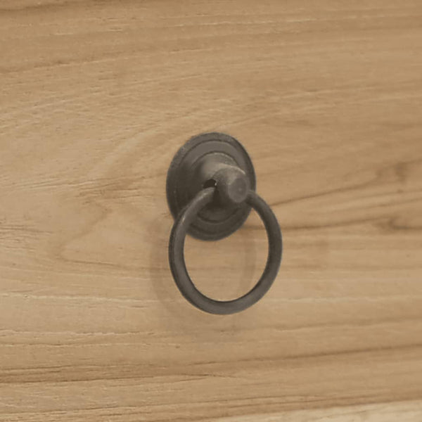 Teak Kommode 56x30x80 cm Massivholz