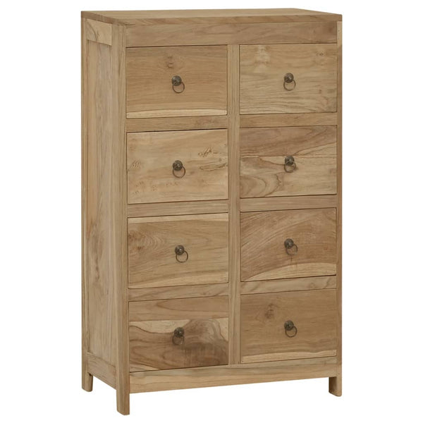 Teak Kommode 55x30x90cm Massivholz
