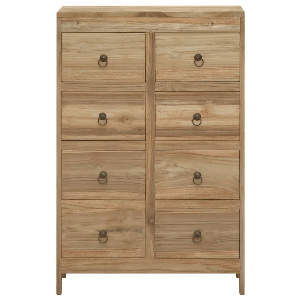 Teak Kommode 55x30x90cm Massivholz