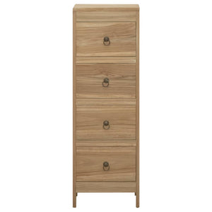 Teak Kommode 30x30x90 cm