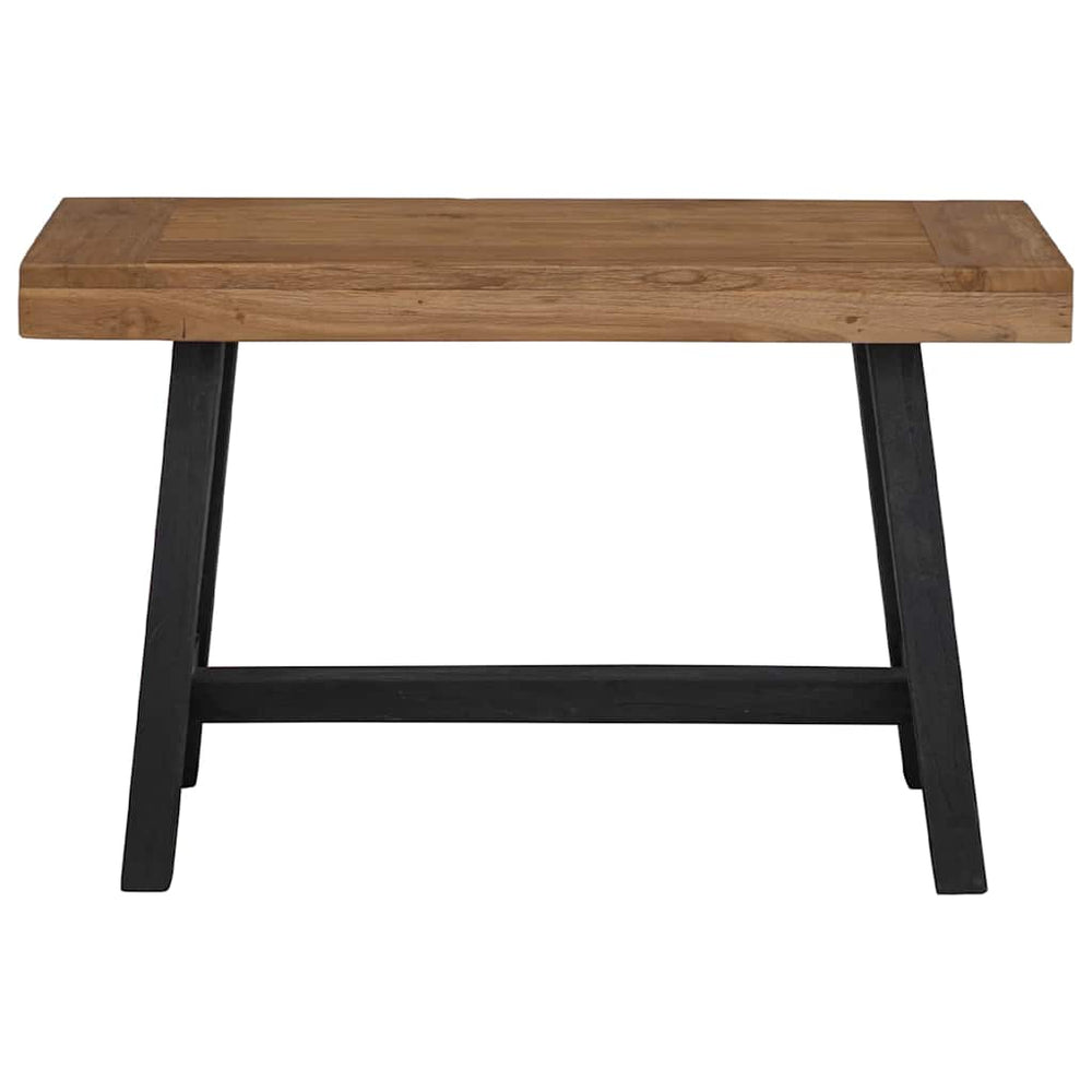 Massivholz Teak Bank 110 cm
