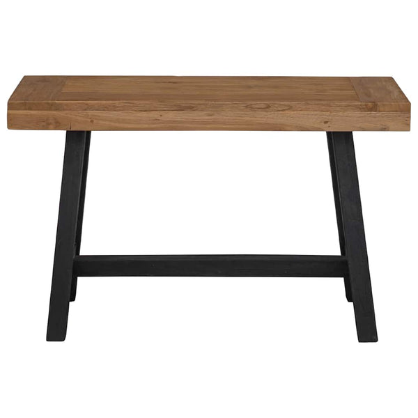Massivholz Teak Bank 110 cm