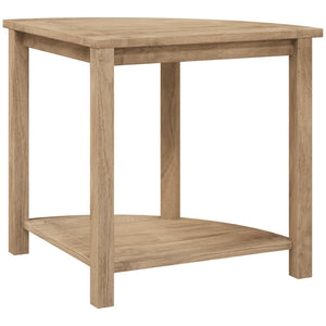 vidaXL Table d'appoint de salle de bain 45x45x45 cm Bois de teck massif