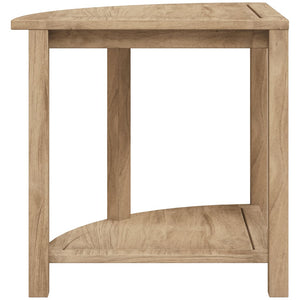 vidaXL Table d'appoint de salle de bain 45x45x45 cm Bois de teck massif
