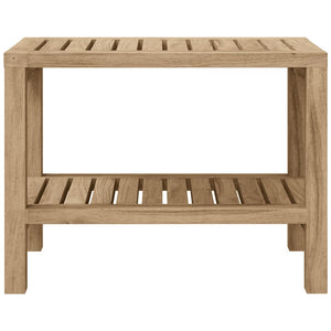 Teak Badezimmer Beistelltisch 60x30x45 cm