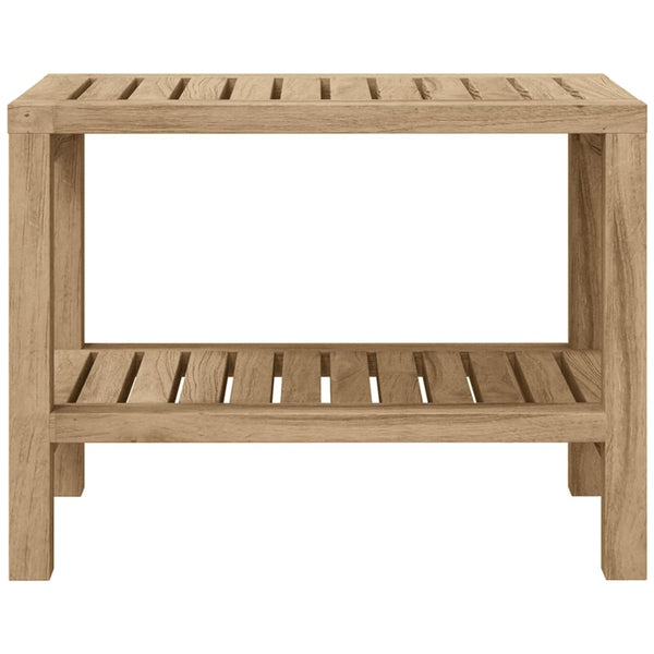 Teak Badezimmer Beistelltisch 60x30x45 cm