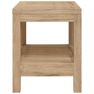 Teak Badezimmer Beistelltisch 60x30x45 cm