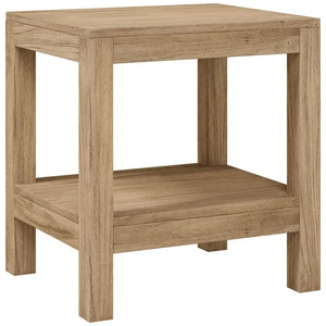Teak Beistelltisch fürs Bad 45x35x45 cm