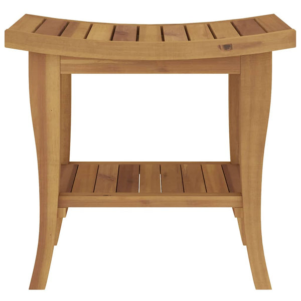 Teak Badezimmer Beistelltisch 50x35x45 cm