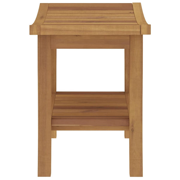Teak Badezimmer Beistelltisch 50x35x45 cm