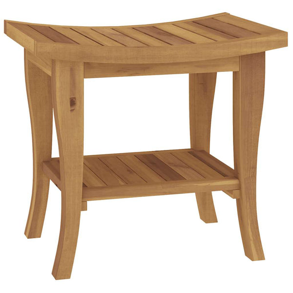 Teak Badezimmer Beistelltisch 50x35x45 cm