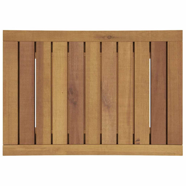 Teak Badezimmer Beistelltisch 50x35x45 cm