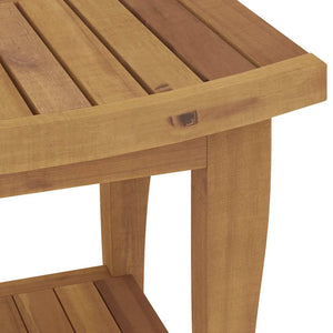 Teak Badezimmer Beistelltisch 50x35x45 cm