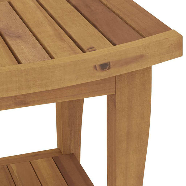 Teak Badezimmer Beistelltisch 50x35x45 cm