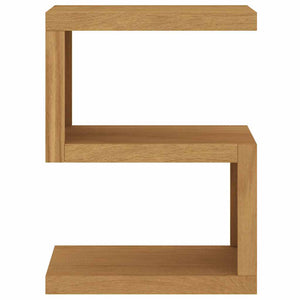 Beistelltisch Teak Massivholz 45x30x60 cm