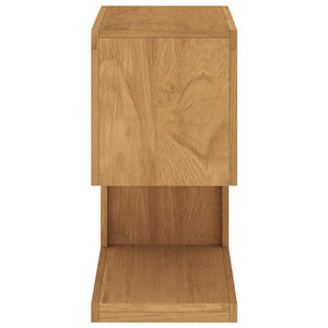 Beistelltisch Teak Massivholz 45x30x60 cm