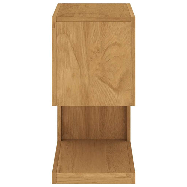 Beistelltisch Teak Massivholz 45x30x60 cm