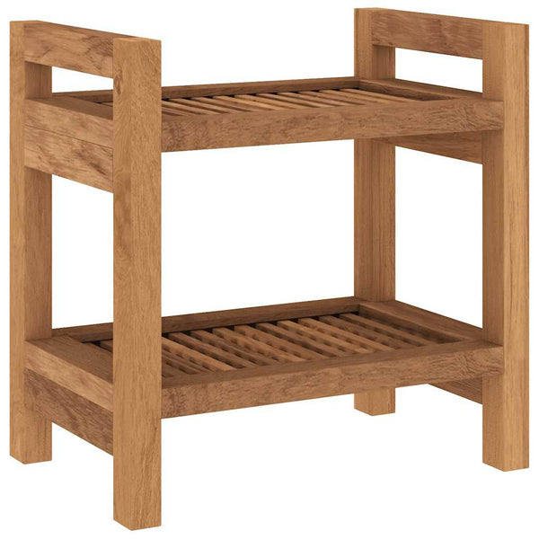 Teak Badezimmer Beistelltisch 45x30x45 cm