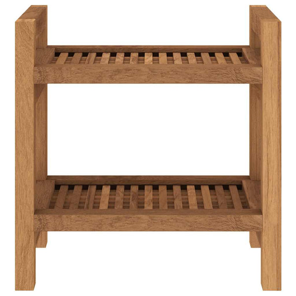 Teak Badezimmer Beistelltisch 45x30x45 cm