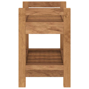 Teak Badezimmer Beistelltisch 45x30x45 cm
