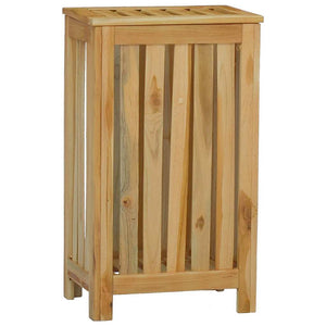 Teak Wäschebehälter 35x25x60cm
