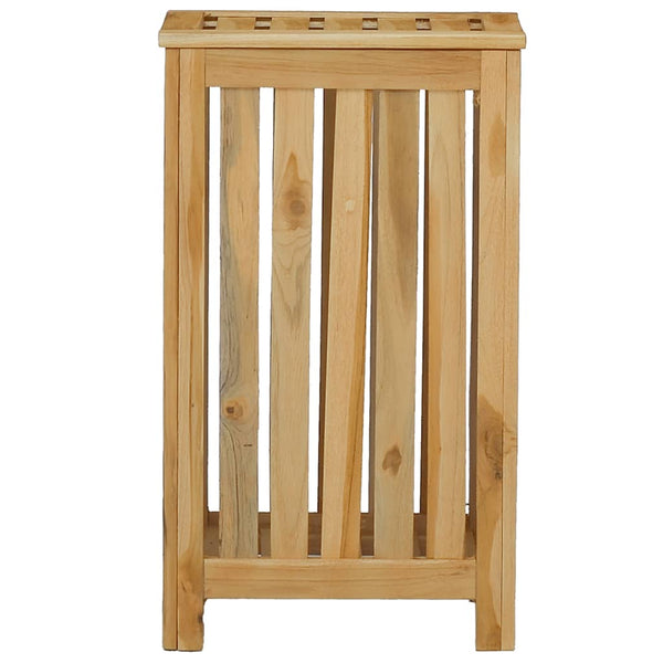 Teak Wäschebehälter 35x25x60cm