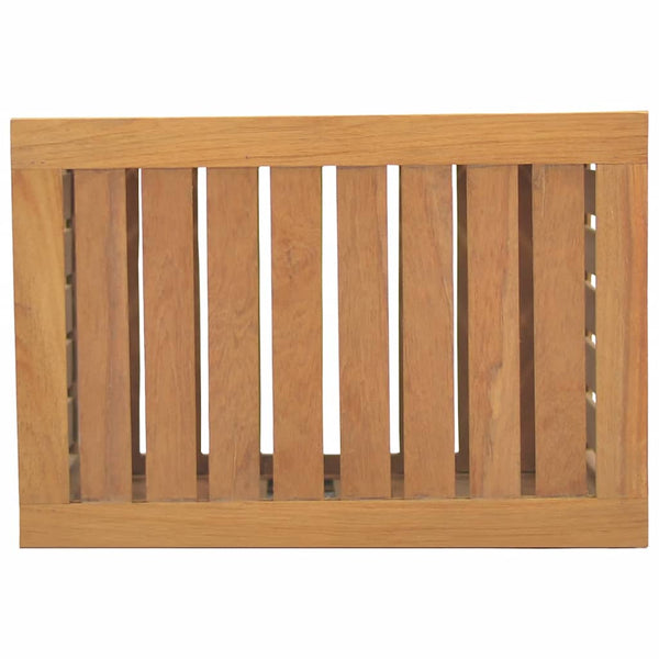 Teak Wäschebehälter 50x35x60cm