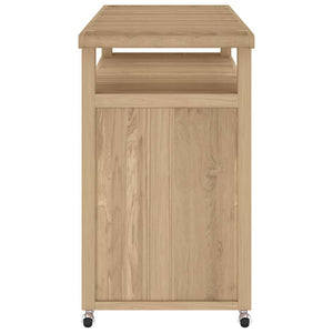 Barwagen Teak Massivholz 120x50x90 cm