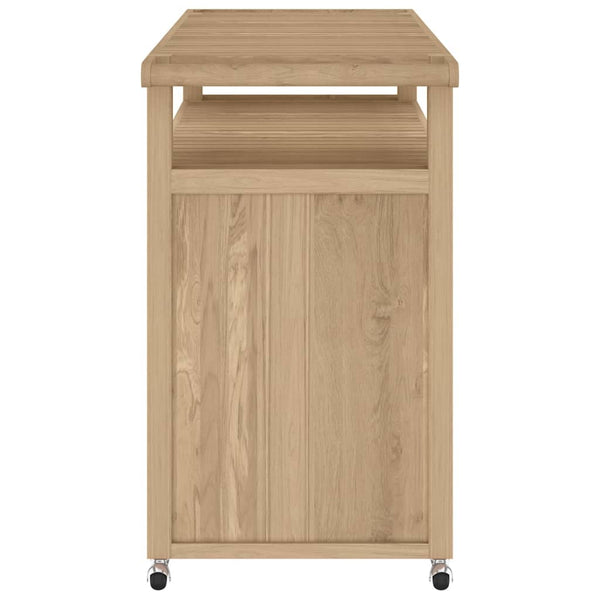 Barwagen Teak Massivholz 120x50x90 cm