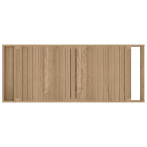 Barwagen Teak Massivholz 120x50x90 cm