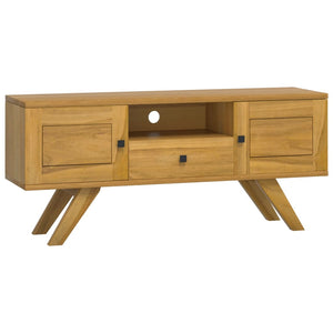 TV-Schrank Massivholz Teak 110 cm