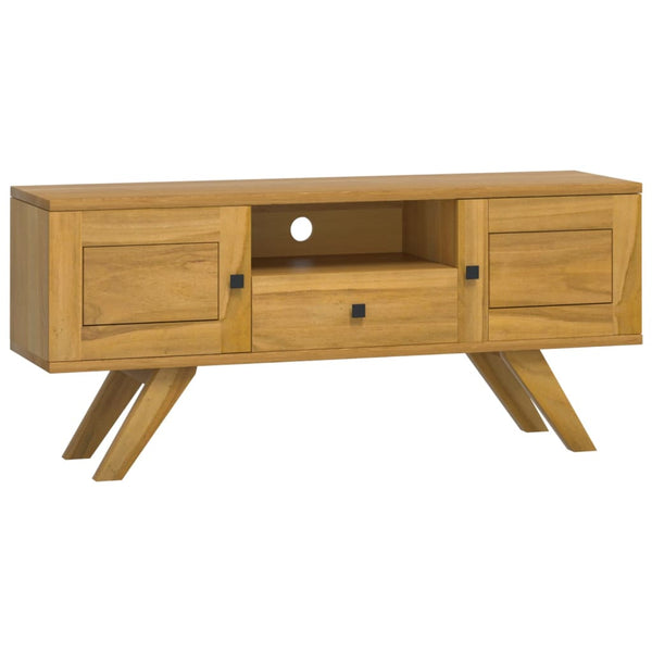 TV-Schrank Massivholz Teak 110 cm