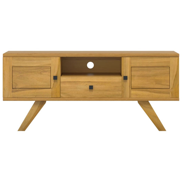TV-Schrank Massivholz Teak 110 cm