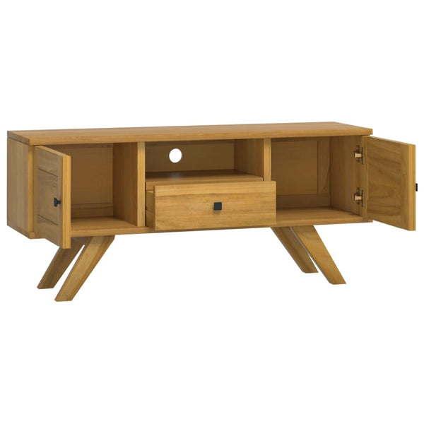 TV-Schrank Massivholz Teak 110 cm
