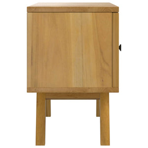 TV-Schrank Massivholz Teak 110 cm