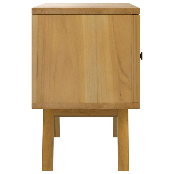 TV-Schrank Massivholz Teak 110 cm