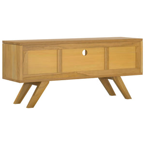 TV-Schrank Massivholz Teak 110 cm