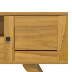 TV-Schrank Massivholz Teak 110 cm