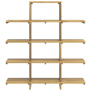 Bücherregal Teakholz 100x120 cm
