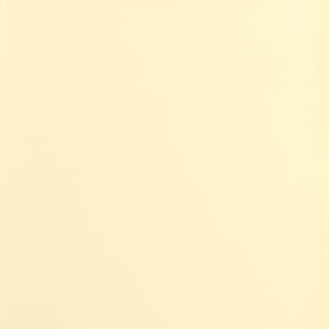 Creme Kunstleder Fußhocker 60x60 cm