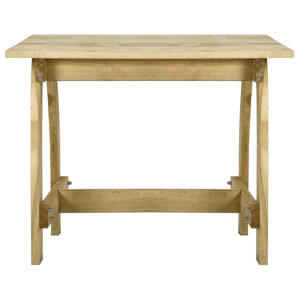 Gartentisch 110x74x75 cm Imprägniertes Kiefernholz