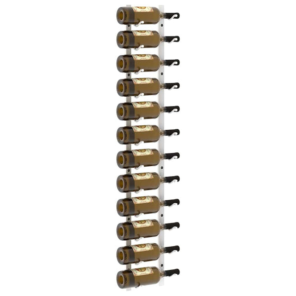 Wand Weinregal für 12 Flaschen, Weiß