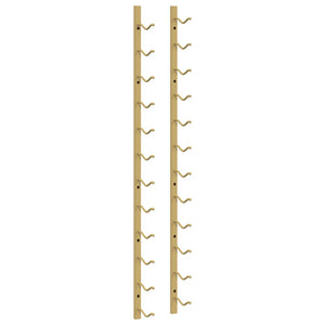 Wand-Weinregal Goldenes Eisen für 12 Flaschen