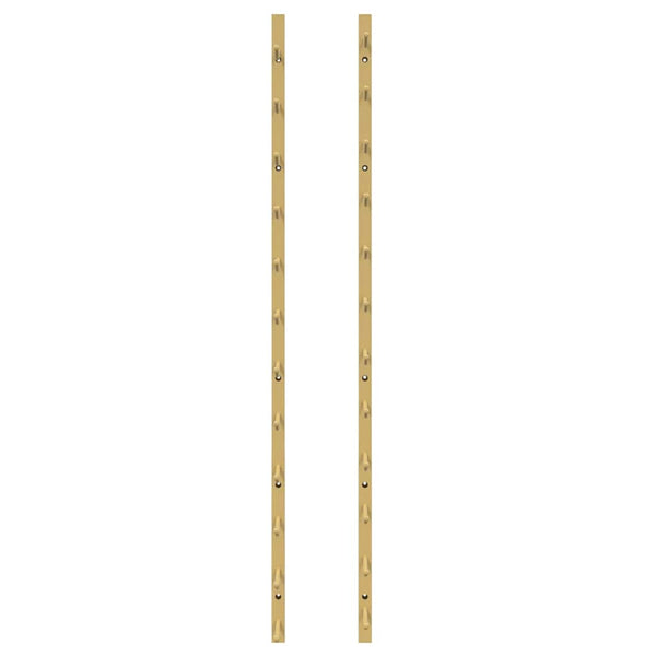 Wand-Weinregal Goldenes Eisen für 12 Flaschen