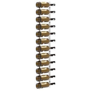 Wand Weinregal für 12 Flaschen, 2er Set, Weiß