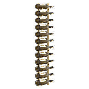 Wand Weinregal Golden für 12 Flaschen, 2er Set