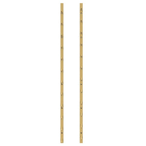 Wand Weinregal Golden für 12 Flaschen, 2er Set