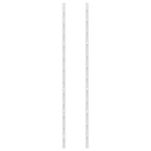 Wand Weinregal für 24 Flaschen, 2er Set, Weiß